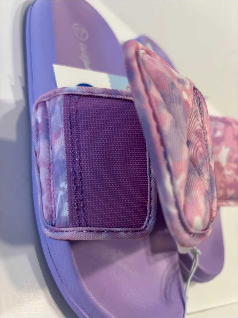 Cat & Jack Girl's Kris Purple Sport Slide Sandal